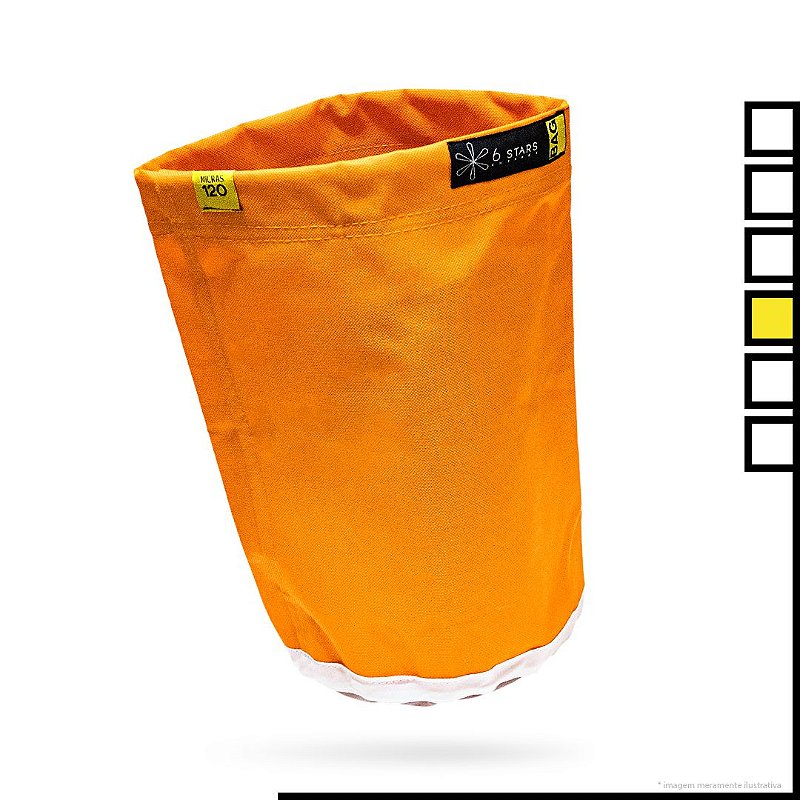 Bag clássica laranja 6 Stars, a de 120u