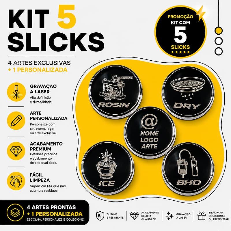 KIT Slicks UV 7ml Personalizados