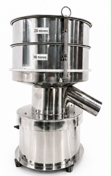 VibraHash S30 vista de frente, com as etiquetas de 220u e 160u