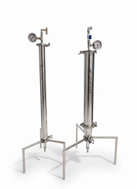 Tubo de Extração BHO Pressurizado em Aço Inox